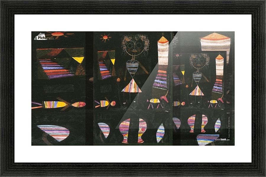 Puppet theatre Picture Frame print