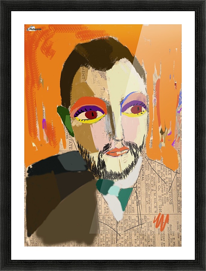 Schetch Picture Frame print