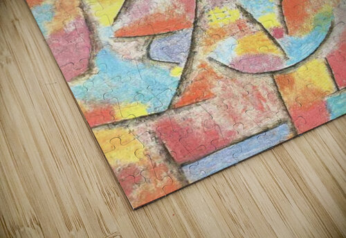 Child and aunt Paul Klee puzzle