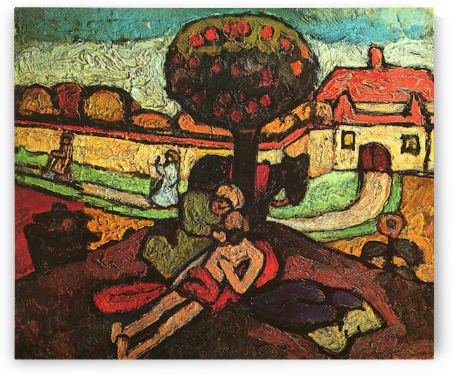 The merciful Samaritan by Paula Modersohn Becker by Paula Modersohn-Becker