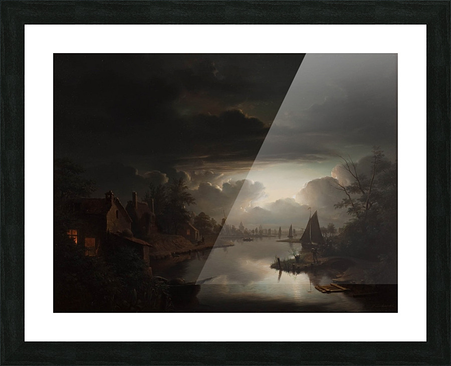 Flemish landscape Picture Frame print