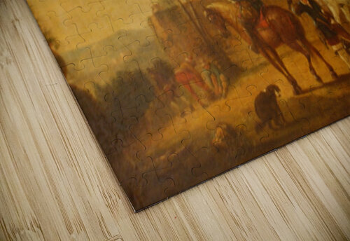 Before 1668 Philips Wouwermans puzzle