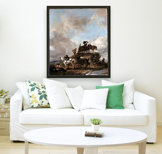 Peasants in the Fields Reproduction