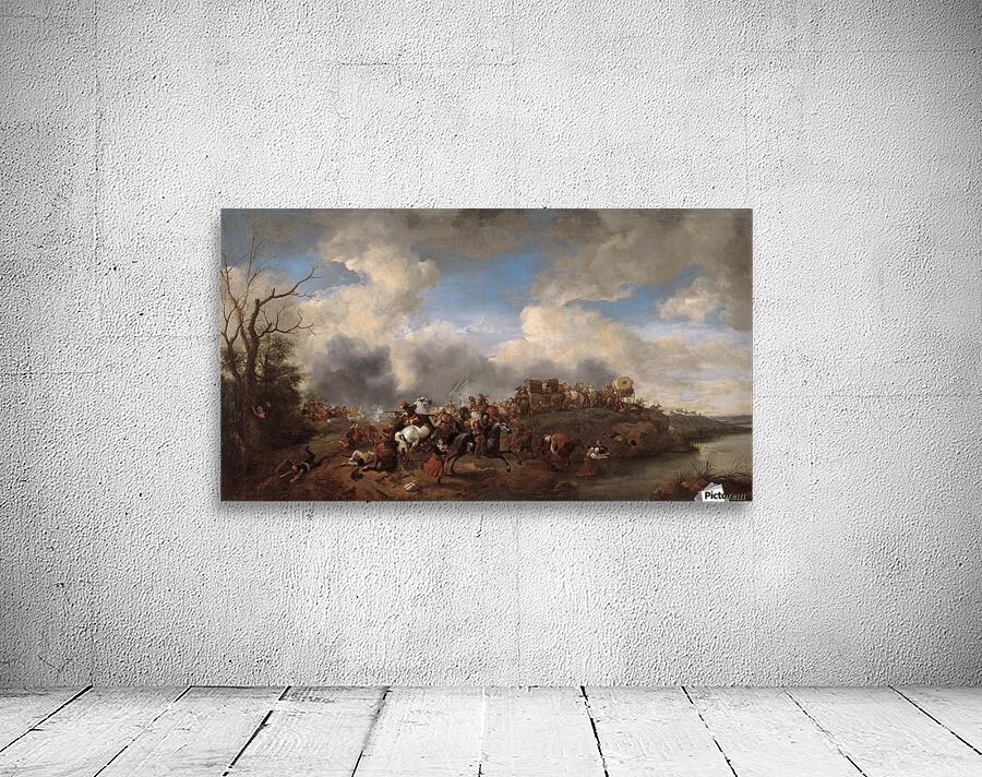 A cavalry battle Wall Preview