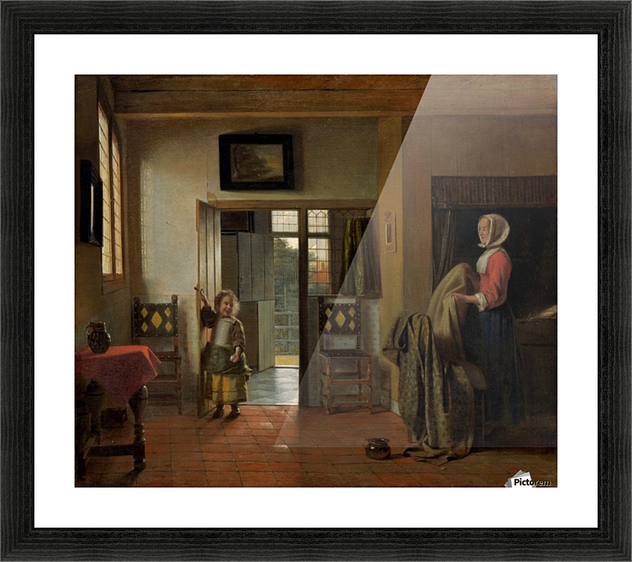 The Bedroom Picture Frame print