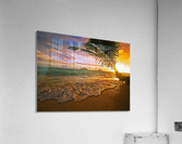 Lanikai Beach Sunset Acrylic Print