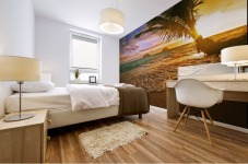 Lanikai Beach Sunset Mural print