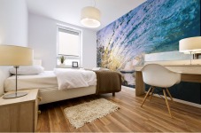 Amazing Glassy Wave Mural print