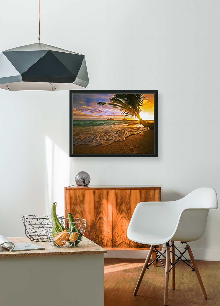 Lanikai Beach Sunset Reproduction