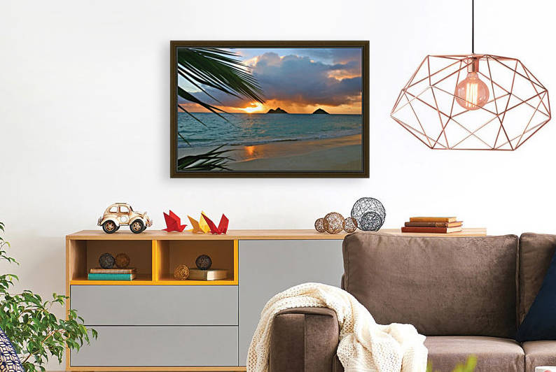 sunrise at Lanikai beach by Printscapes