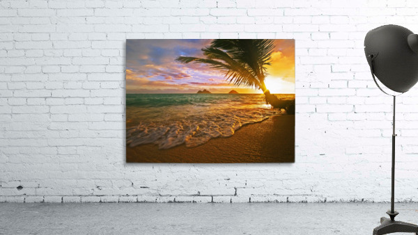 Lanikai Beach Sunset Wall Preview