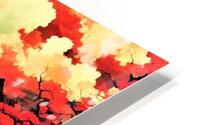 Samurai Fire Z HD Metal print