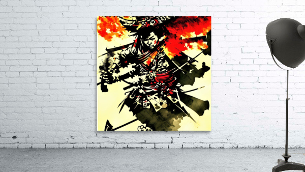 Samurai Fire R Wall Preview