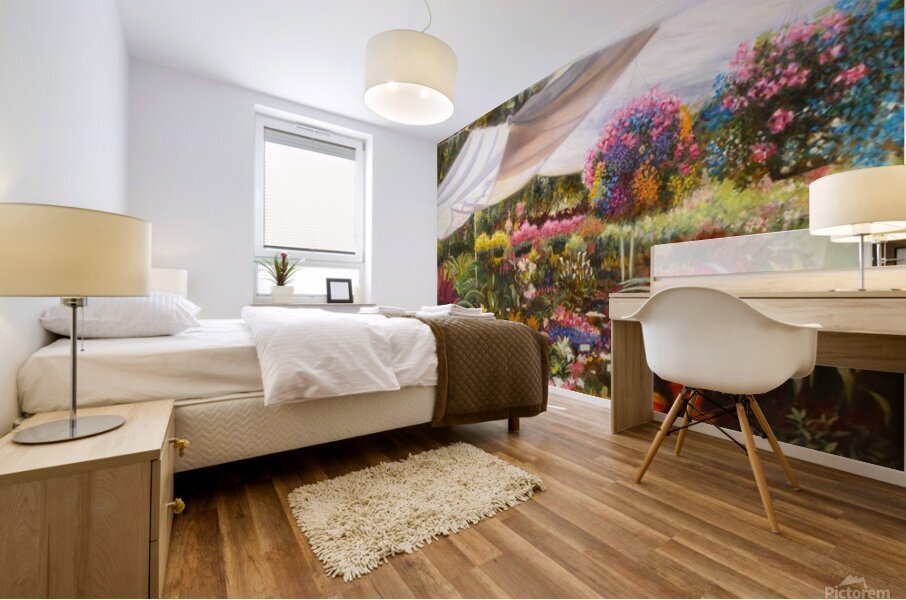La Candelaria  Mural print