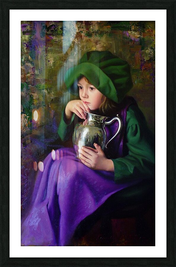 Hannahs Pitcher Picture Frame print