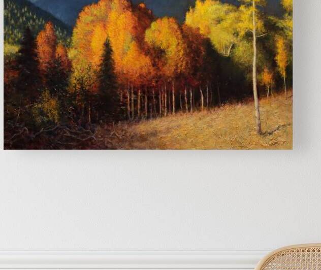 Autumn Aspens by Timothy Tyler