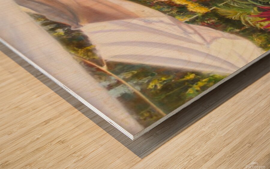 La Candelaria  Wood print