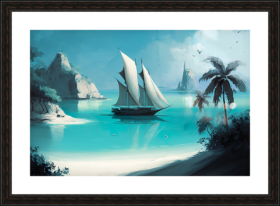 After The Storm Picture Frame Printing