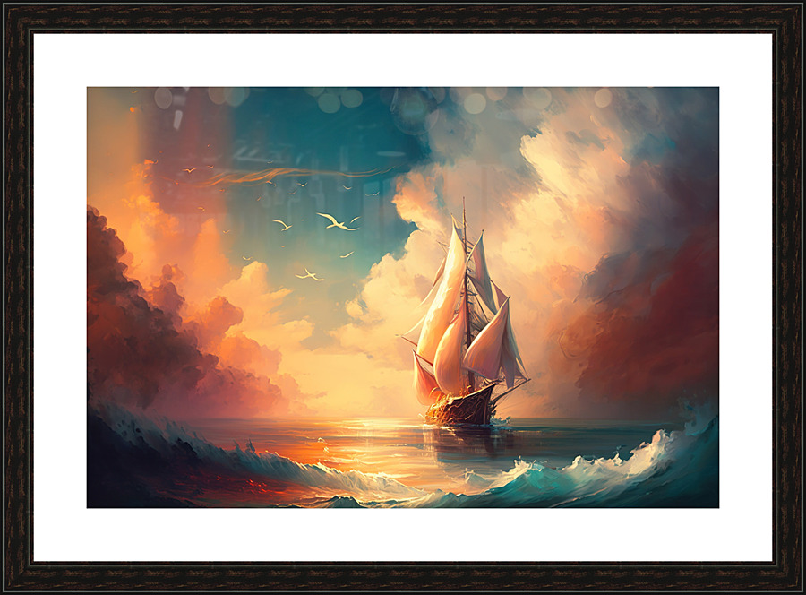 Dawn Picture Frame Printing