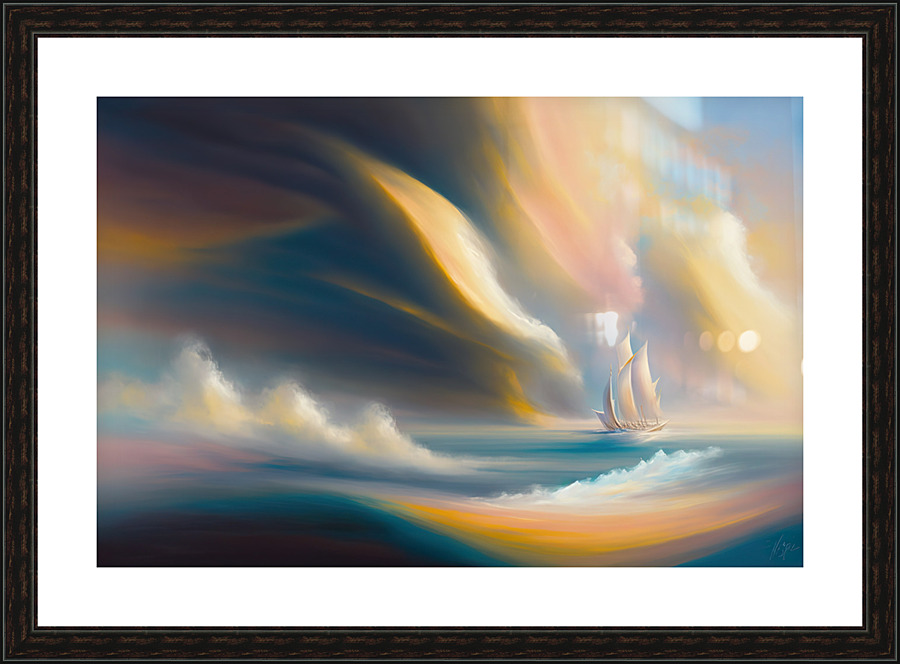 Gods Wind Picture Frame Printing