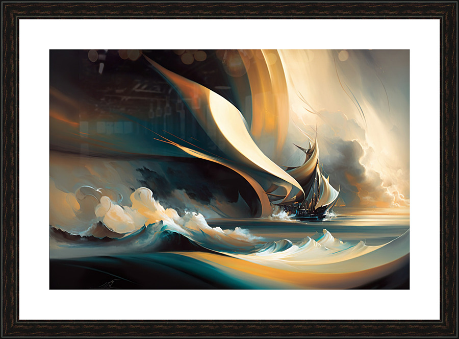 Strange Winds Picture Frame print