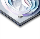 Sleeping Polar Bear Paper Art Acrylic print