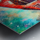 Covered Bridge in Vermont Metal print