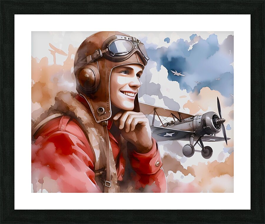 Lt. Cooper Williams Picture Frame print