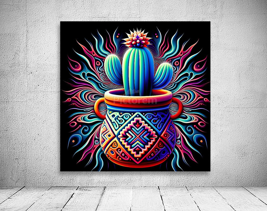 Ceremonial Cactus Wall Preview