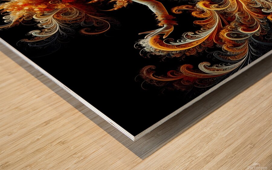 Balinese Dancer Wood print