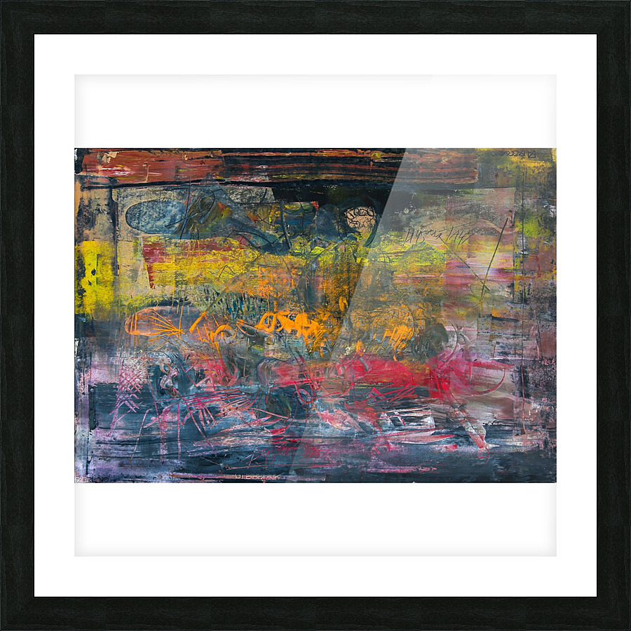 Still Sunset Picture Frame print