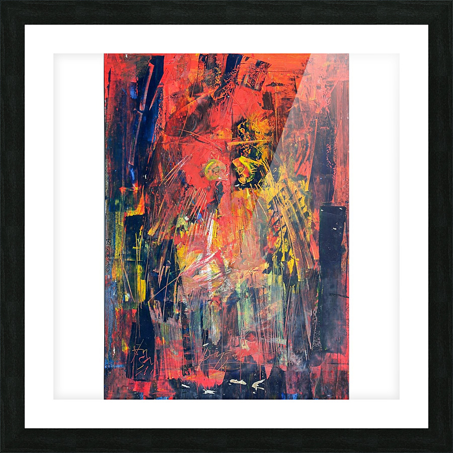 Escaping Reality Picture Frame print