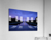 Washington Monument Runner Reflecting Pool Acrylic Print