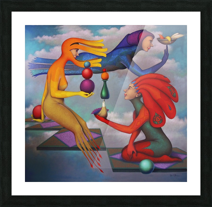 Equilibrios  Picture Frame print