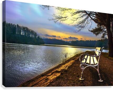 Bench Canvas Print