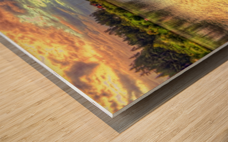 17 Wood print