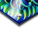 ai artist debra amerson abstract palm fronds plan Acrylic print