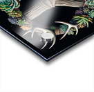 ai artist debra amerson peace sign floral art dee Acrylic print