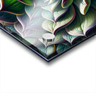 ai artist debra amerson plant artistry purple tip Acrylic print