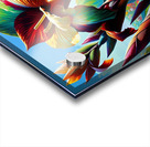 ai artist debra amerson plant artistry orange red Acrylic print