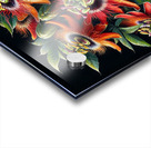 ai artist debra amerson plant artistry red orange Acrylic print