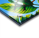 ai artist debra amerson philodendron gecko copyri Acrylic print