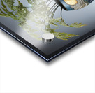 green fern artistic ceramic coil pot Acrylic print