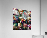 ai artist debra amerson catlea orchids plant arti Acrylic Print