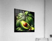 ai artist debra amerson plant artistry avocados c Acrylic Print