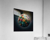 ai artist debra amerson plant artistry colorful g Acrylic Print