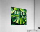 ai artist debra amerson plant artistry green gink Acrylic Print