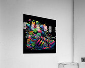 ai artist debra amerson plant artistry high top t Acrylic Print