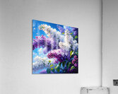 ai artist debra amerson plant artistry purple lil Acrylic Print