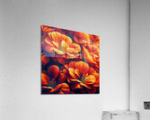 ai artist debra amerson plant artistry orange nas Acrylic Print